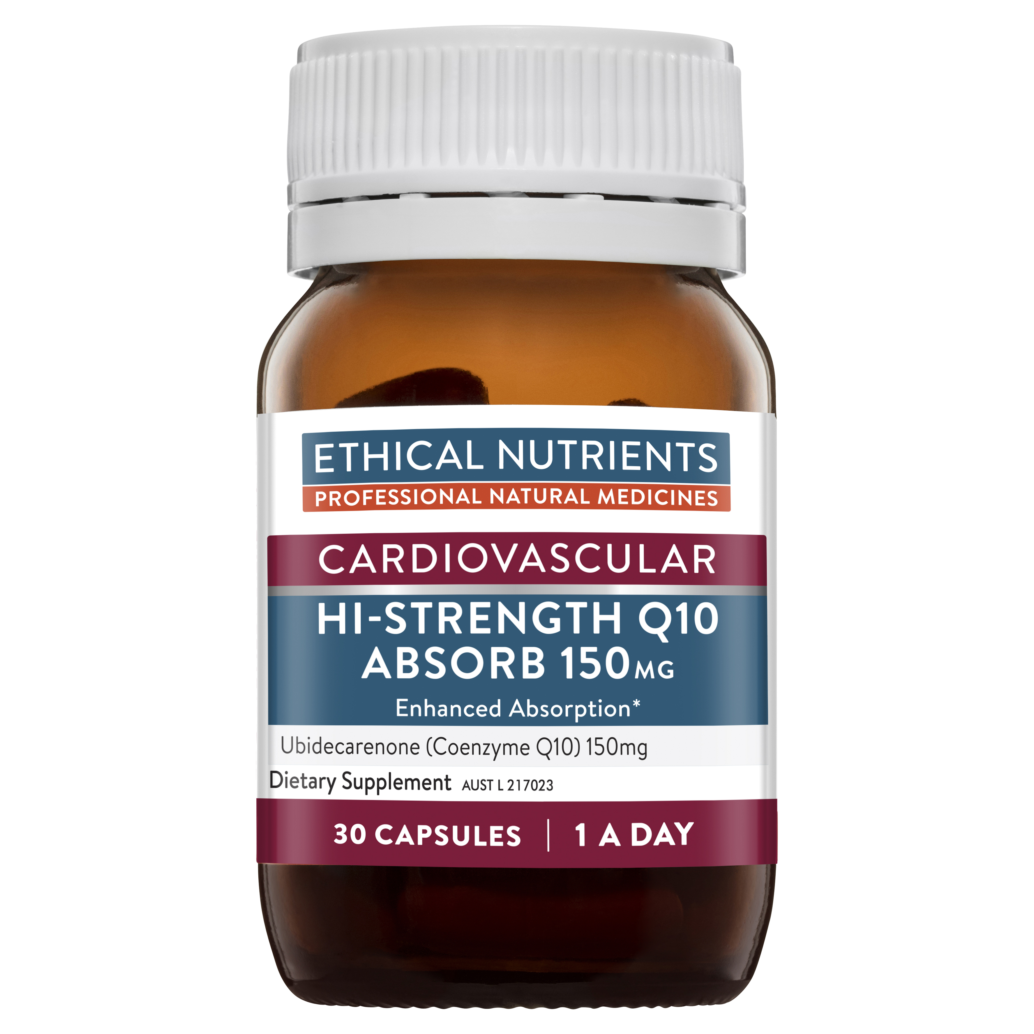 Ethical Nutrients Hi-Strength Q10 Absorb 150mg 30 Ethical Nutrients Hi-Strength Q10 Absorb 150mg 30