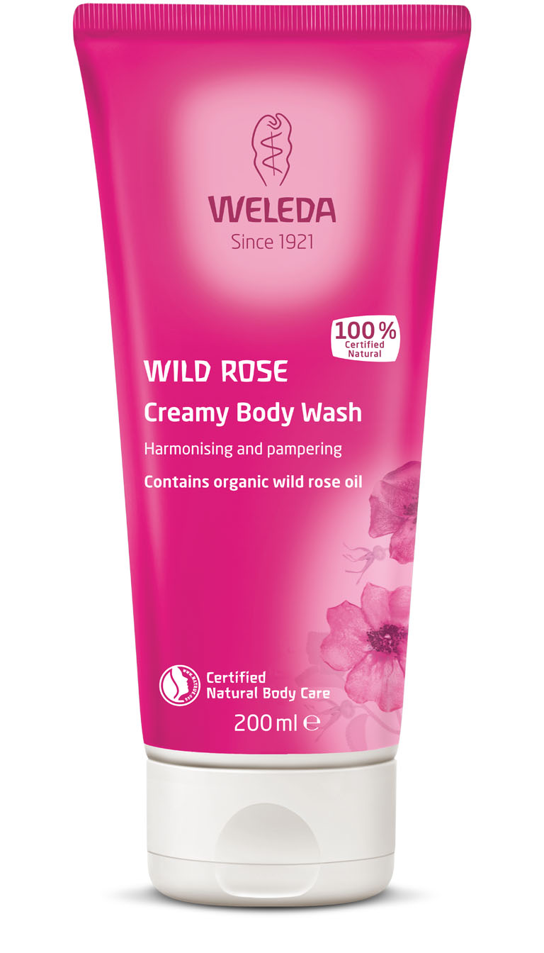 Weleda Wild Rose Creamy Body Wash 
