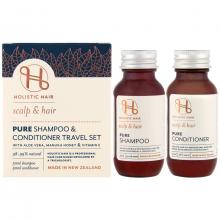 Holistic Hair Pure Shampoo + Conditioner Travel Set  2x 50mL